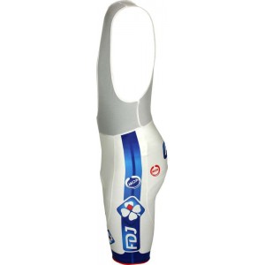 FRANCAISE DES JEUX(FDJ) 2011-Trägerhose weiß