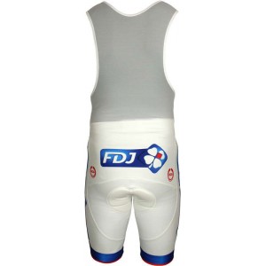 FRANCAISE DES JEUX(FDJ) 2011-Trägerhose weiß