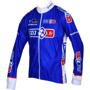 FRANCAISE DES JEUX(FDJ) 2013 Fahrrad Winterjacke-B'TWIN