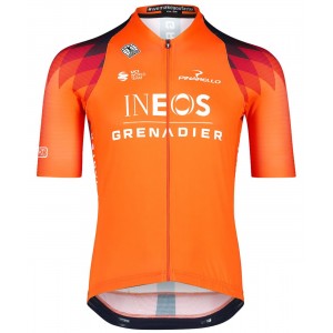 INEOS GRENADIERS 2023 training edition ICON Radtrikot kurzarm(langer RV)
