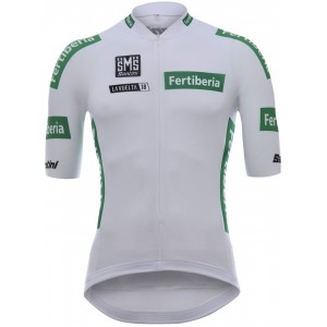 La Vuelta 2018 MAGLIA COMBINADA(weiß) Radtrikot kurzarm La Vuelta 2018 MAGLIA COMBINADA(weiß) Radtrikot kurzarm