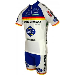 RALEIGH 2012-Kurzarmtrikot mit kurzem Reißverschluss RALEIGH 2012-Kurzarmtrikot mit kurzem Reißverschluss