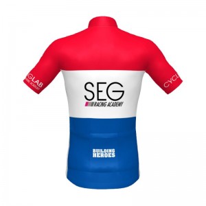 SEG Racing Academy niederländischer Meister 2021 Radtrikot kurzarm