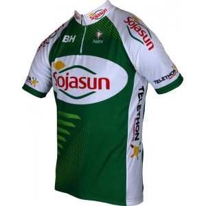 SOJASUN 2013-Kurzarmtrikot mit kurzem Reißverschluss