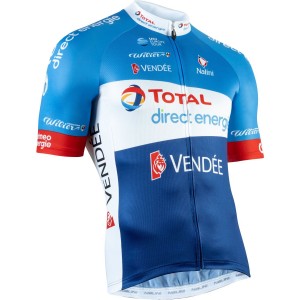 Team Total Direct Energy 2019 Radtrikot kurzarm(langer Reißverschluss) Team Total Direct Energy 2019 Radtrikot kurzarm(langer Reißverschluss)