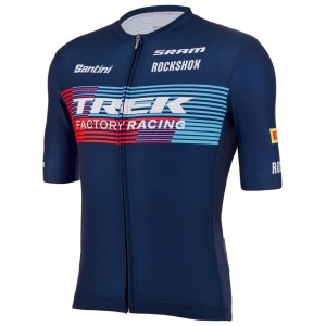 Trek Factory Racing XC 2023 Radtrikot kurzarm(langer Reißverschluss)