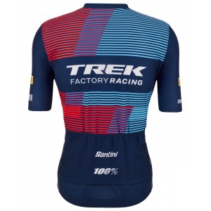 Trek Factory Racing XC 2023 Radtrikot kurzarm(langer Reißverschluss)