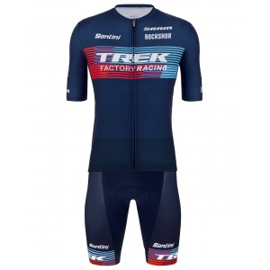 Trek Factory Racing XC 2023 Radtrikot kurzarm(langer Reißverschluss)